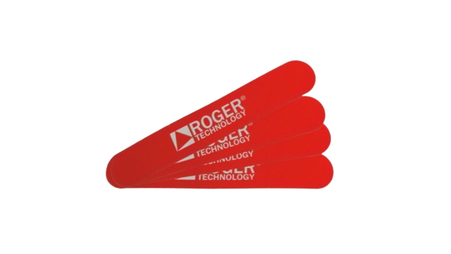 R99/BASB20 - Упаковка з 20шт., світловідбиваючих наклейок для стріл шлагбаумів Roger